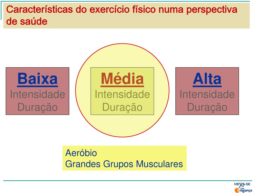 Duração Média Intensidade Duração Alta