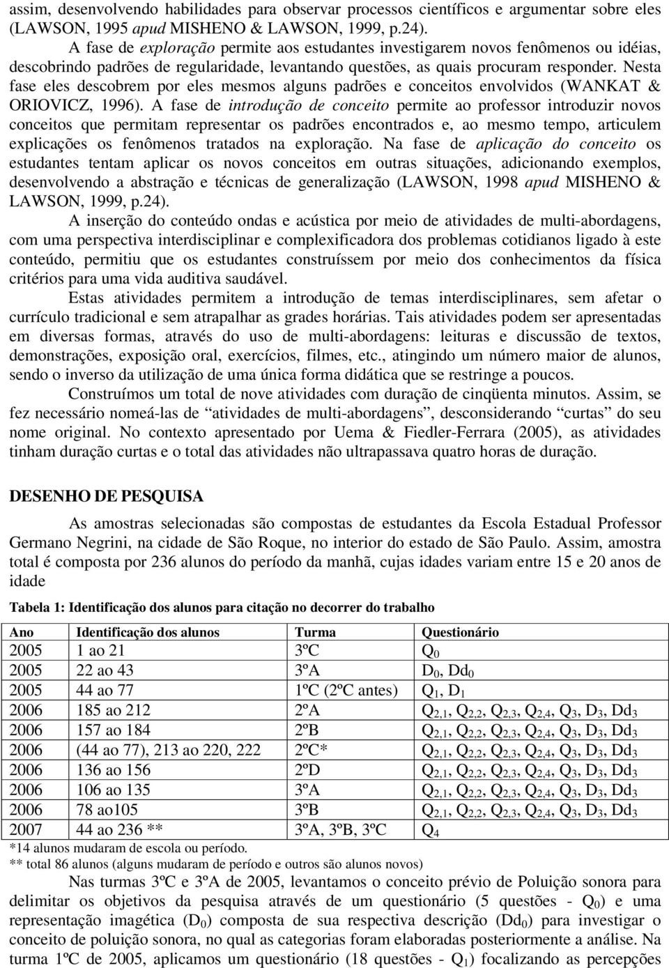 Nesta fase eles descobrem por eles mesmos alguns padrões e conceitos envolvidos (WANKAT & ORIOVICZ, 1996).