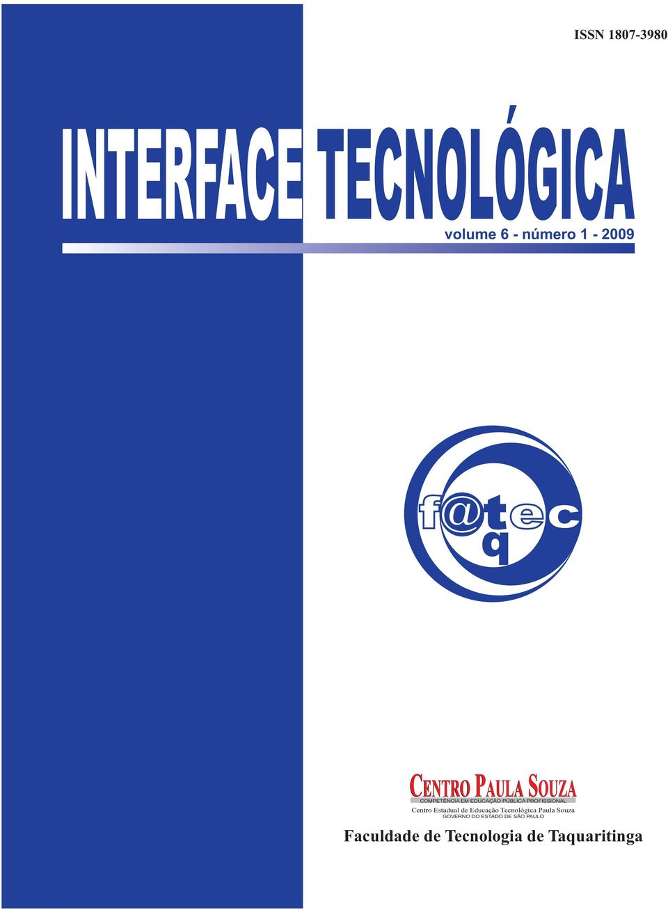 PROFISSIONAL Centro Estadual de Educação Tecnológica Paula