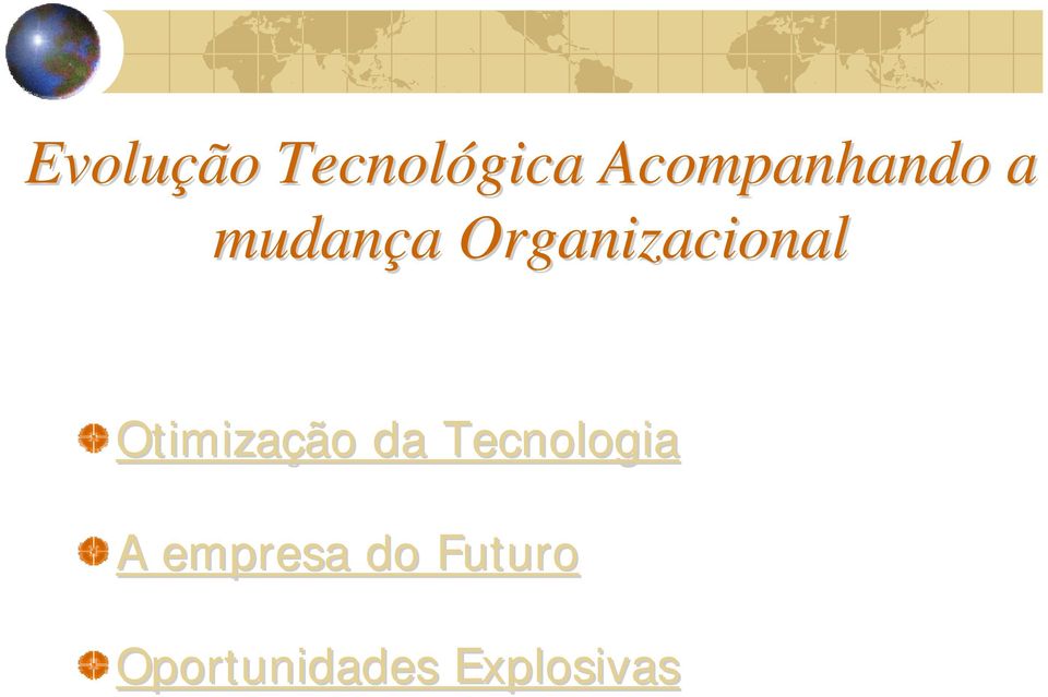 Organizacional Otimização da