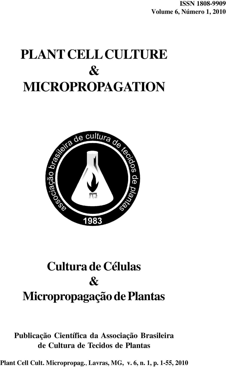 Publicação Científica da Associação Brasileira de Cultura de Tecidos