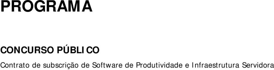 Software de Produtividade