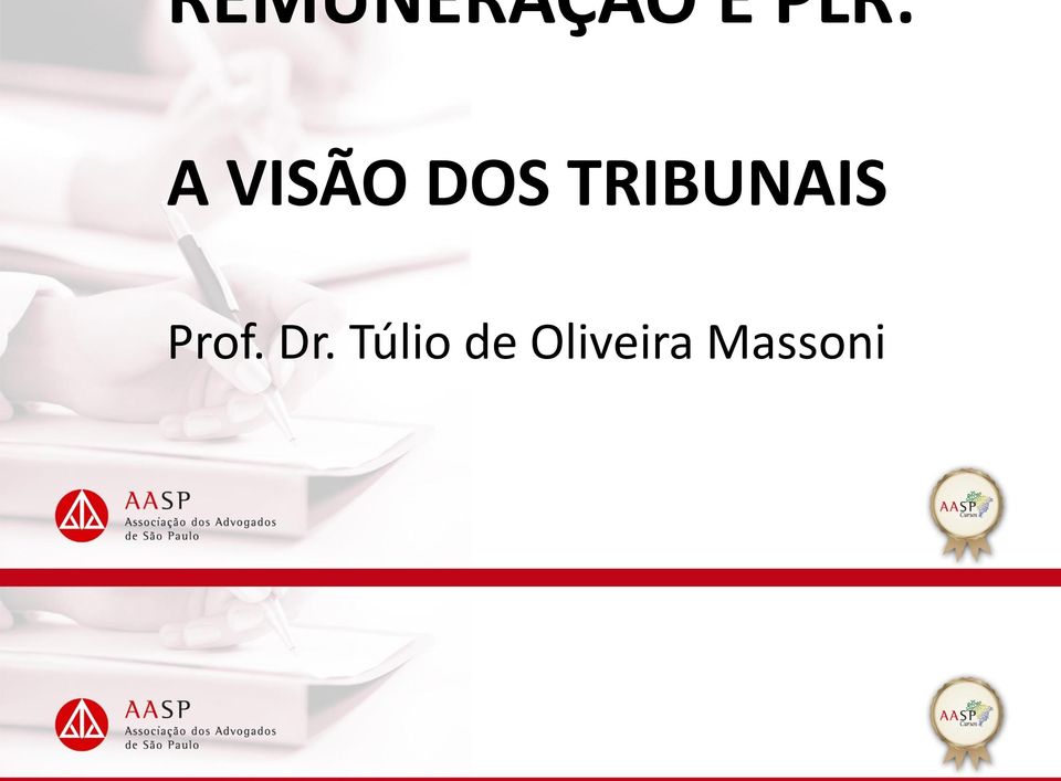 TRIBUNAIS Prof. Dr.