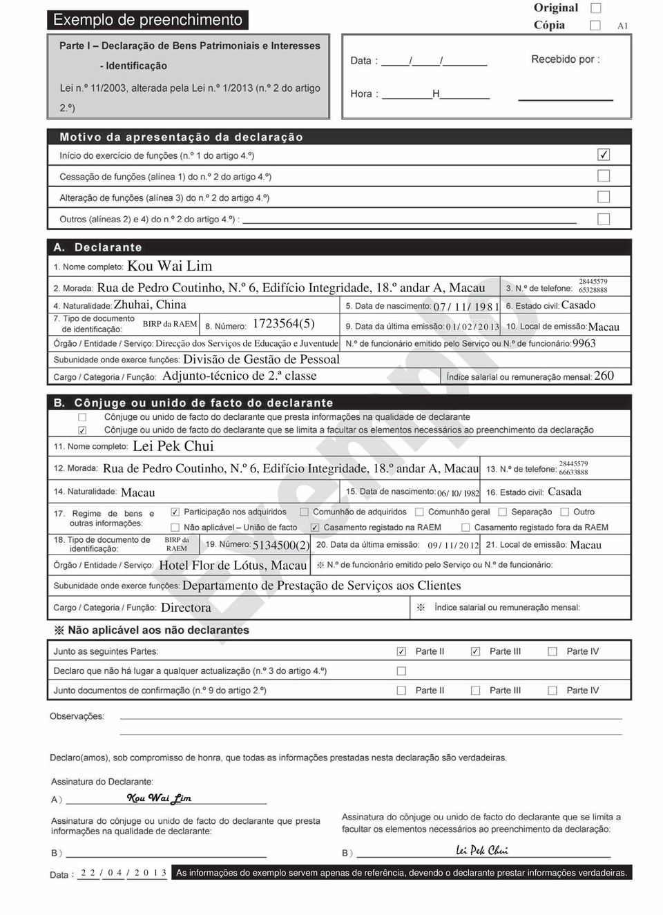 Educação e Juventude 9963 Divisão de Gestão de Pessoal Adjunto-técnico de 2.