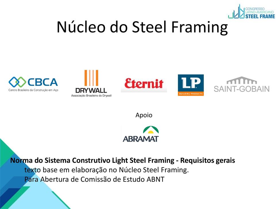 gerais texto base em elaboração no Núcleo Steel