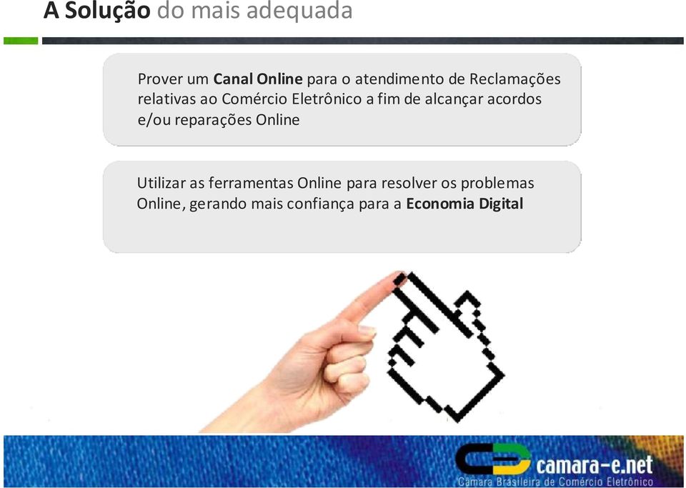 acordos e/ou reparações Online Utilizar as ferramentas Online para