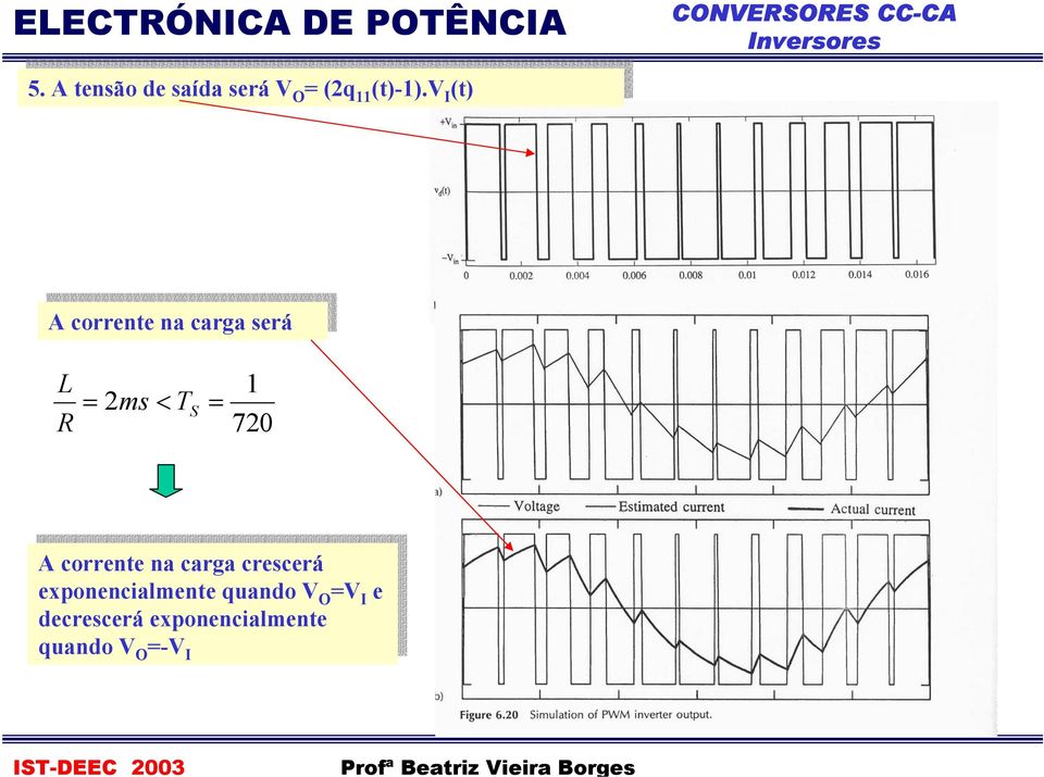 V () versores A corree crg será A corree crg será L R S ms < 70 A corree corree