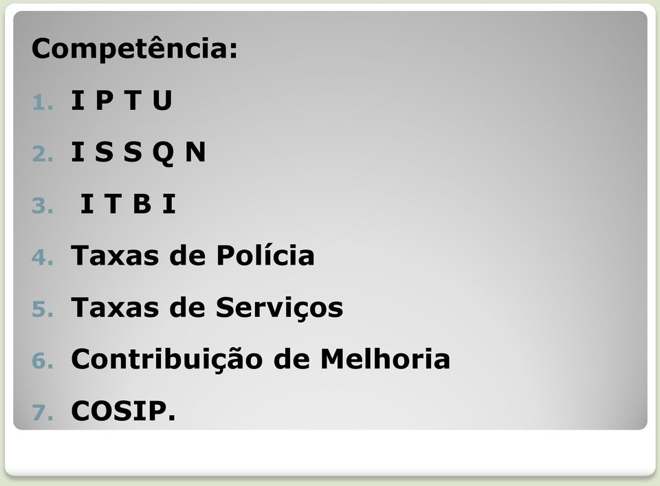 Taxas de Polícia 5.