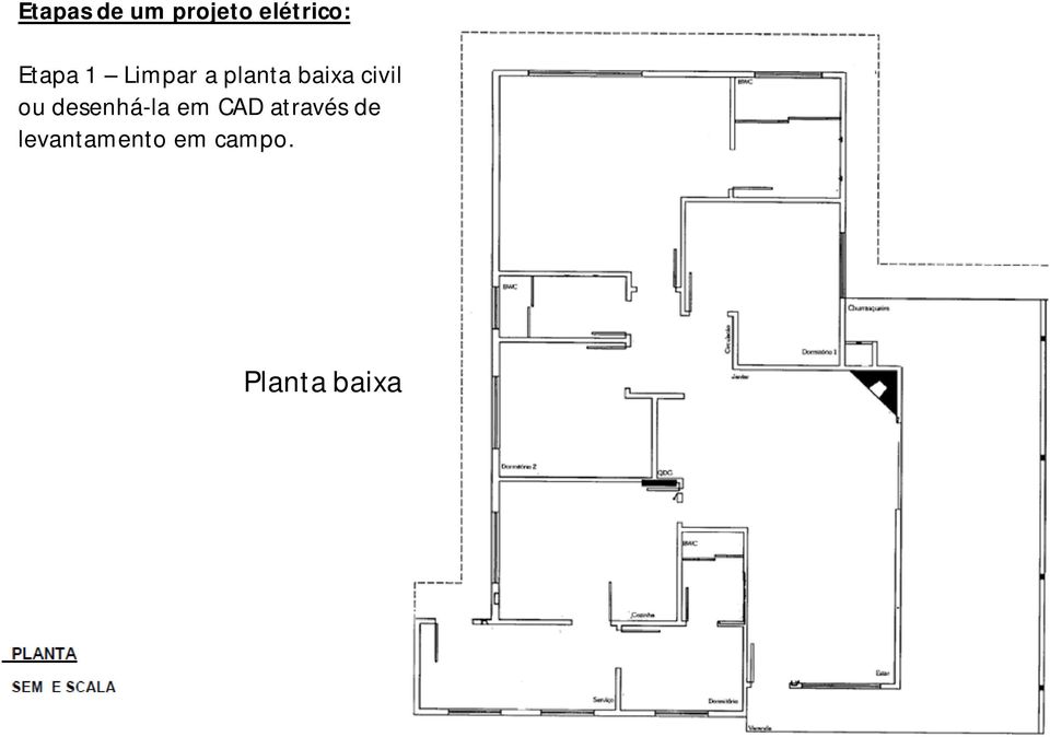 civil ou desenhá-la em CAD