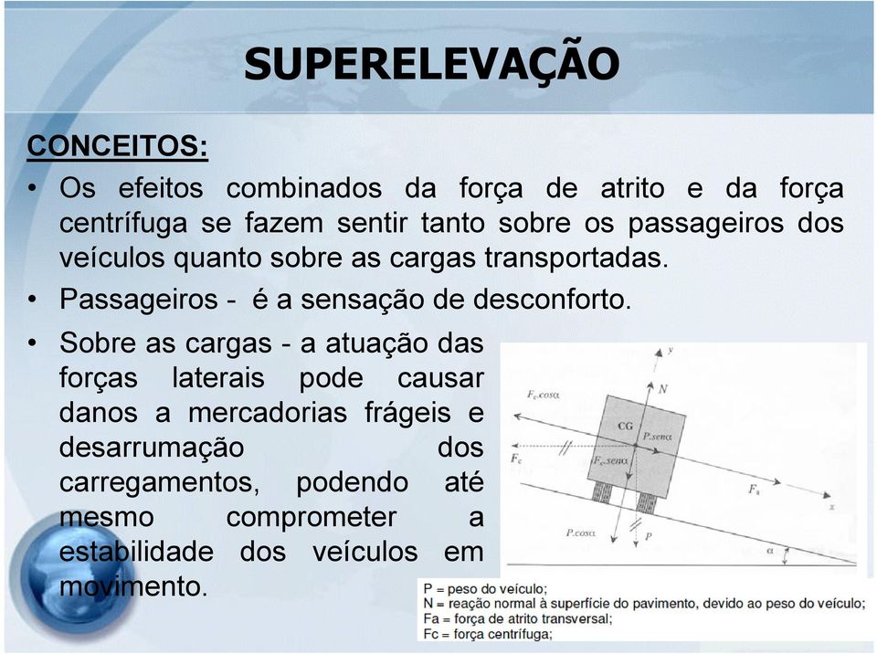 Passageiros - é a sensação de desconforto.