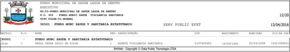 V SANITARIA ESTATUTARIO 6838 1 PAULO CESAR LUCIO DA SILVA 1