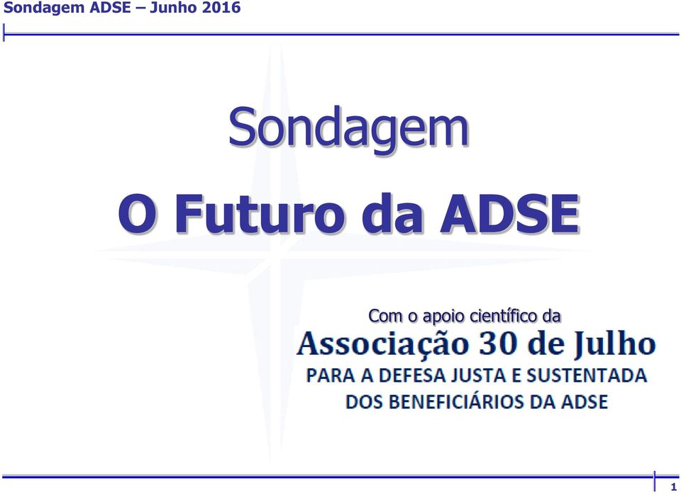 Futuro da ADSE Com