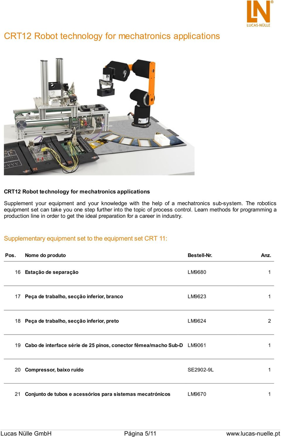 Learn methods for programming a production line in order to get the ideal preparation for a career in industry.