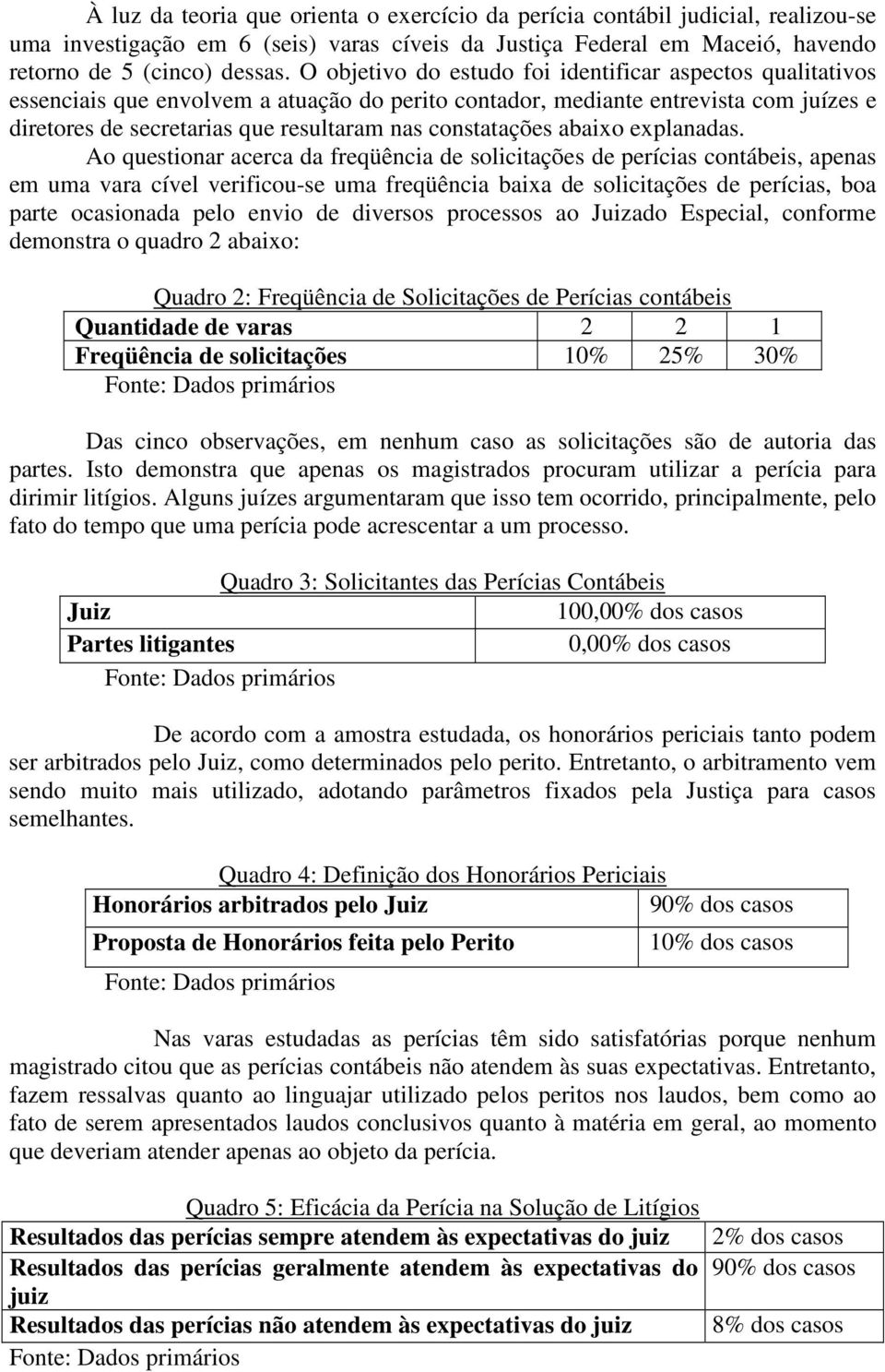 constatações abaixo explanadas.