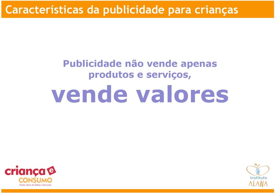 Publicidade não vende