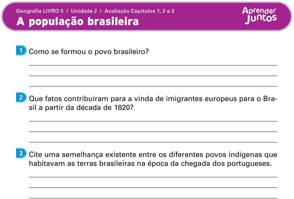 Brasil a partir da década de 1820?