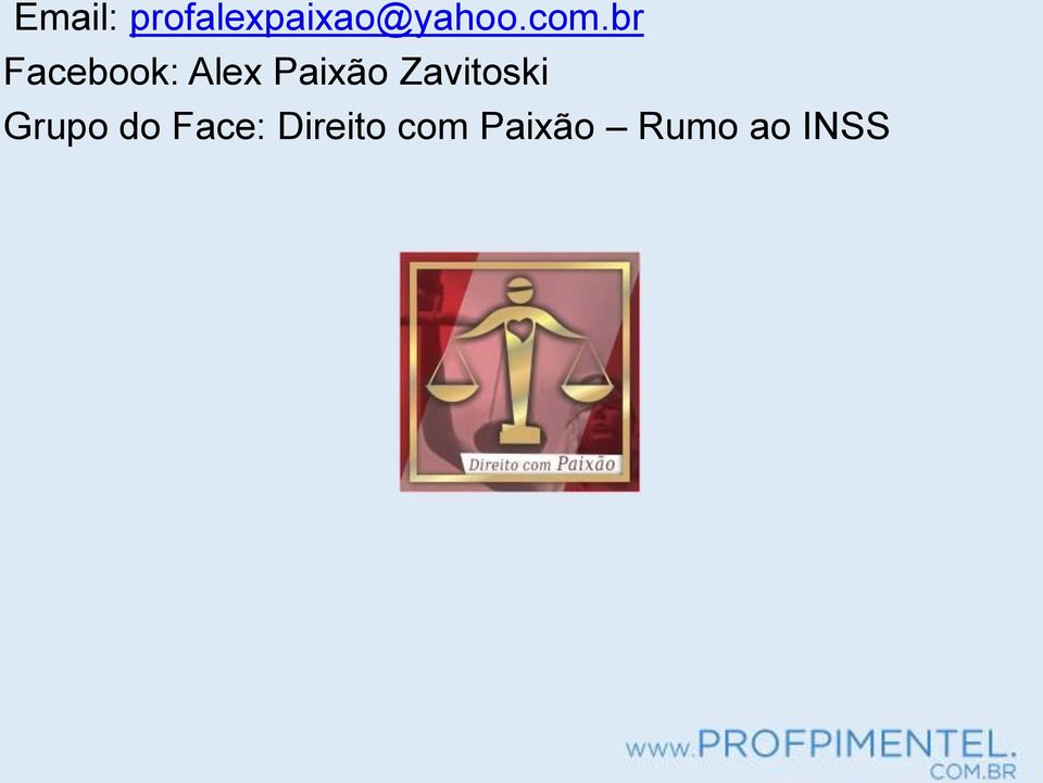 Zavitoski Grupo do Face: