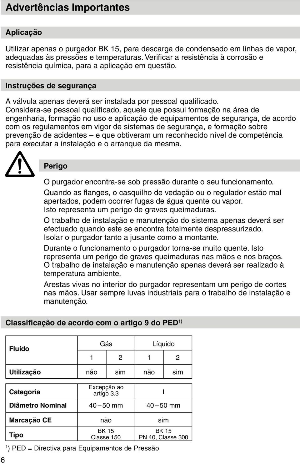 Considera-se pessoal qualificado, aquele que possui formação na área de engenharia, formação no uso e aplicação de equipamentos de segurança, de acordo com os regulamentos em vigor de sistemas de