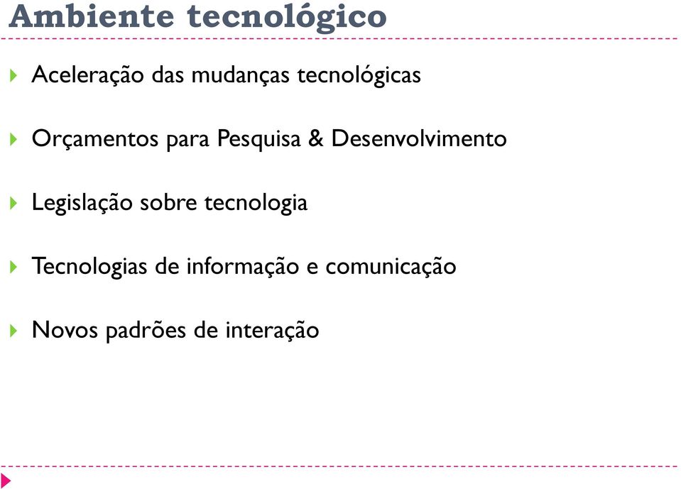 Desenvolvimento Legislação sobre tecnologia