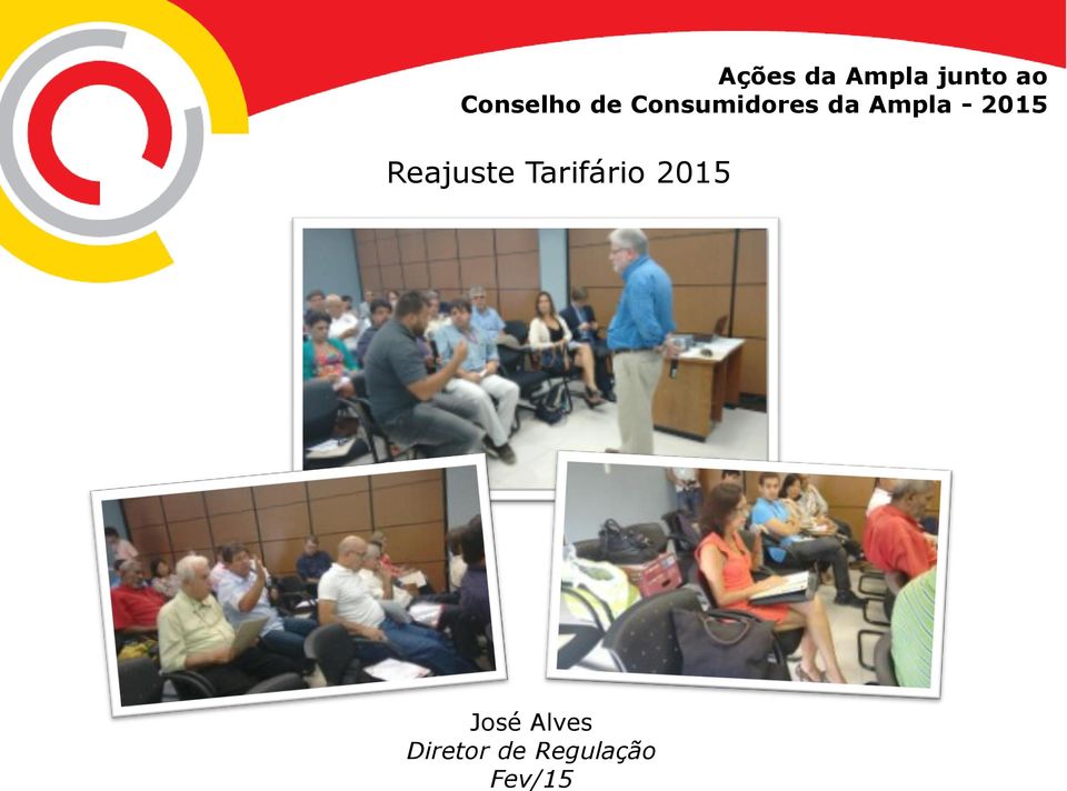 Ampla - 2015 Reajuste Tarifário