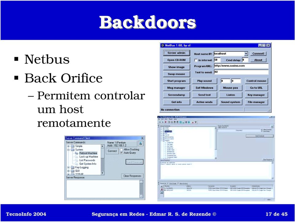 host remotamente TecnoInfo 2004