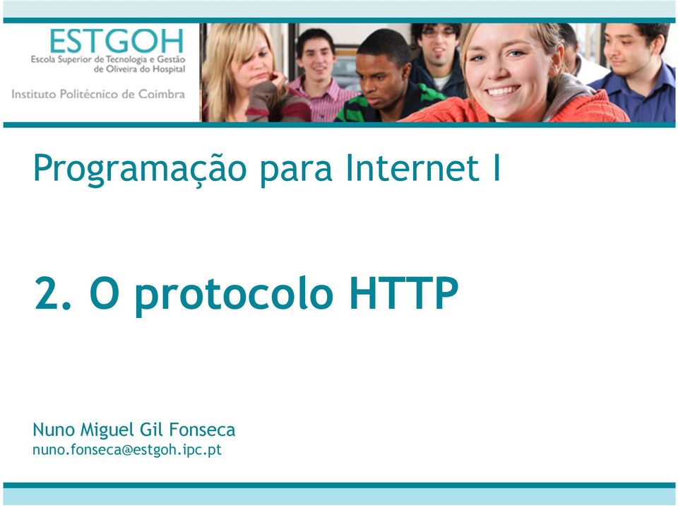 O protocolo HTTP Nuno