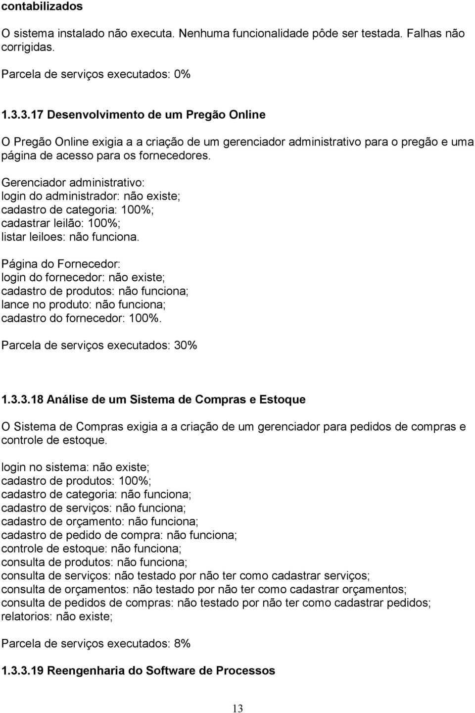 Gerenciador administrativo: login do administrador: não existe; cadastro de categoria: 100%; cadastrar leilão: 100%; listar leiloes: não funciona.