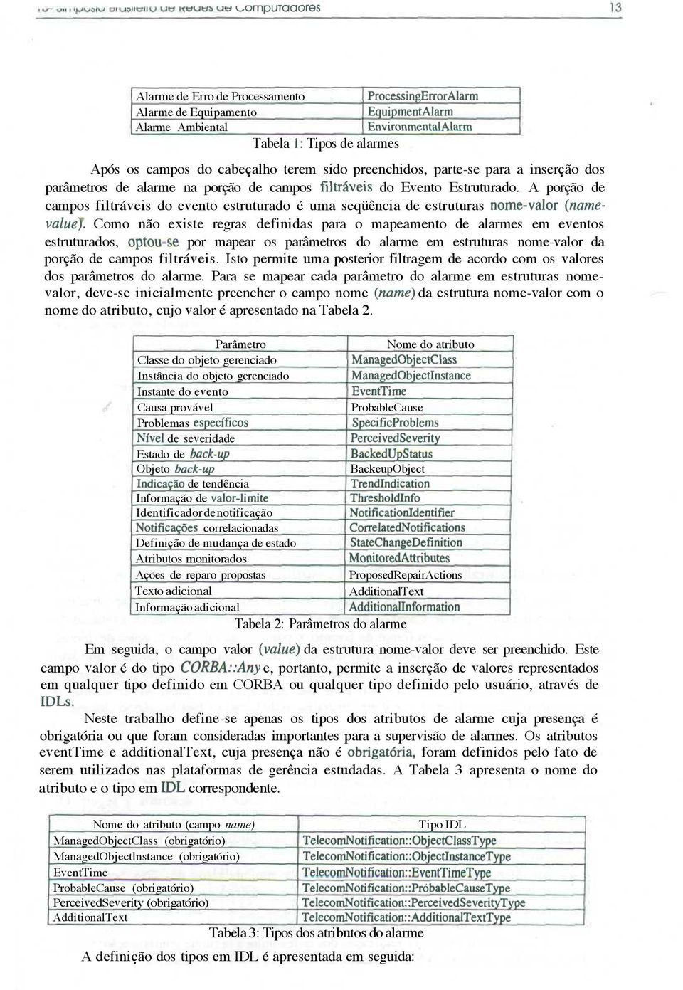 A porção de campos filtráveis do evento estruturado é uma seqüência de estruturas nome-valor (namevaluej.