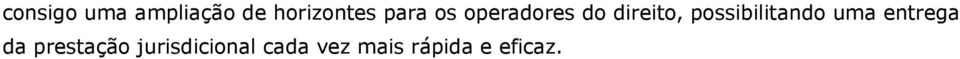 possibilitando uma entrega da