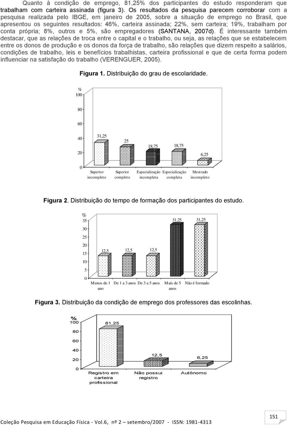 22, sem carteira; 19, trabalham por conta própria; 8, outros e 5, são empregadores (SANTANA, 27d).