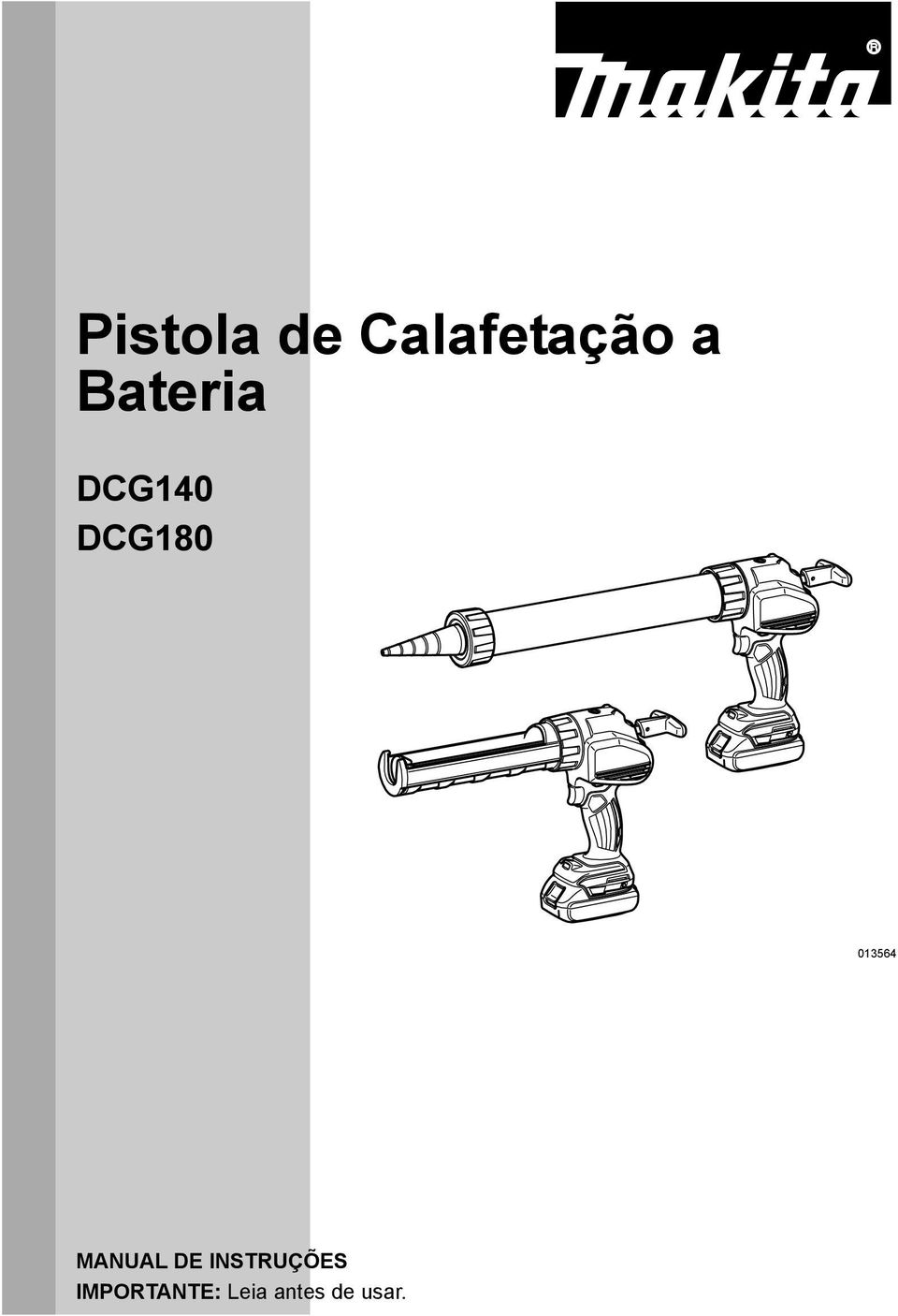 MANUAL DE INSTRUÇÕES