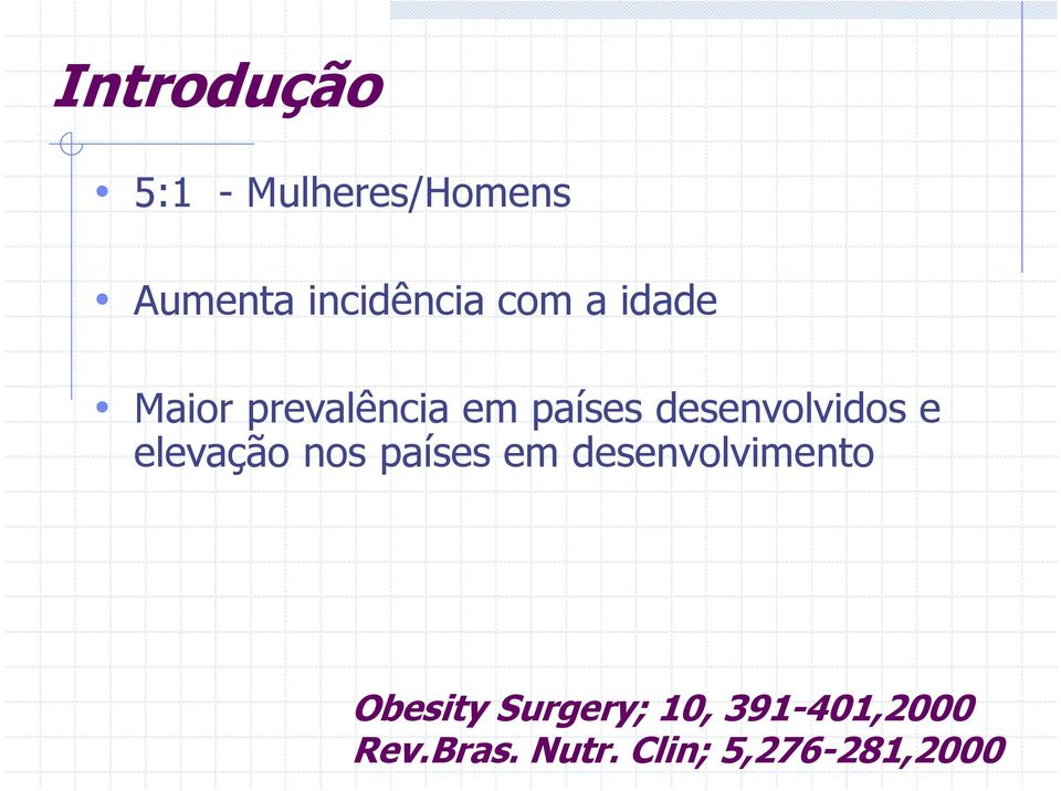 e elevação nos países em desenvolvimento Obesity