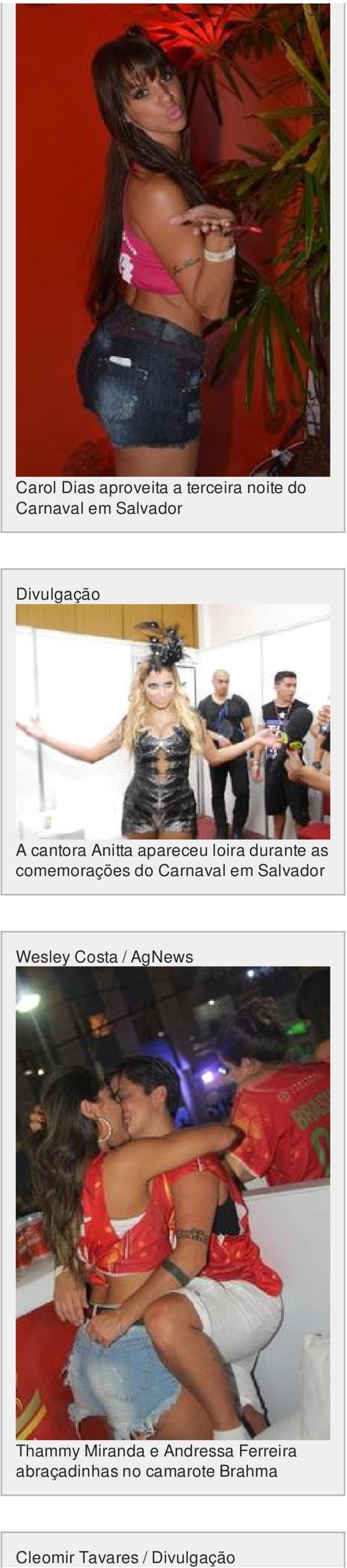as comemorações do Carnaval em Salvador Wesley Costa /