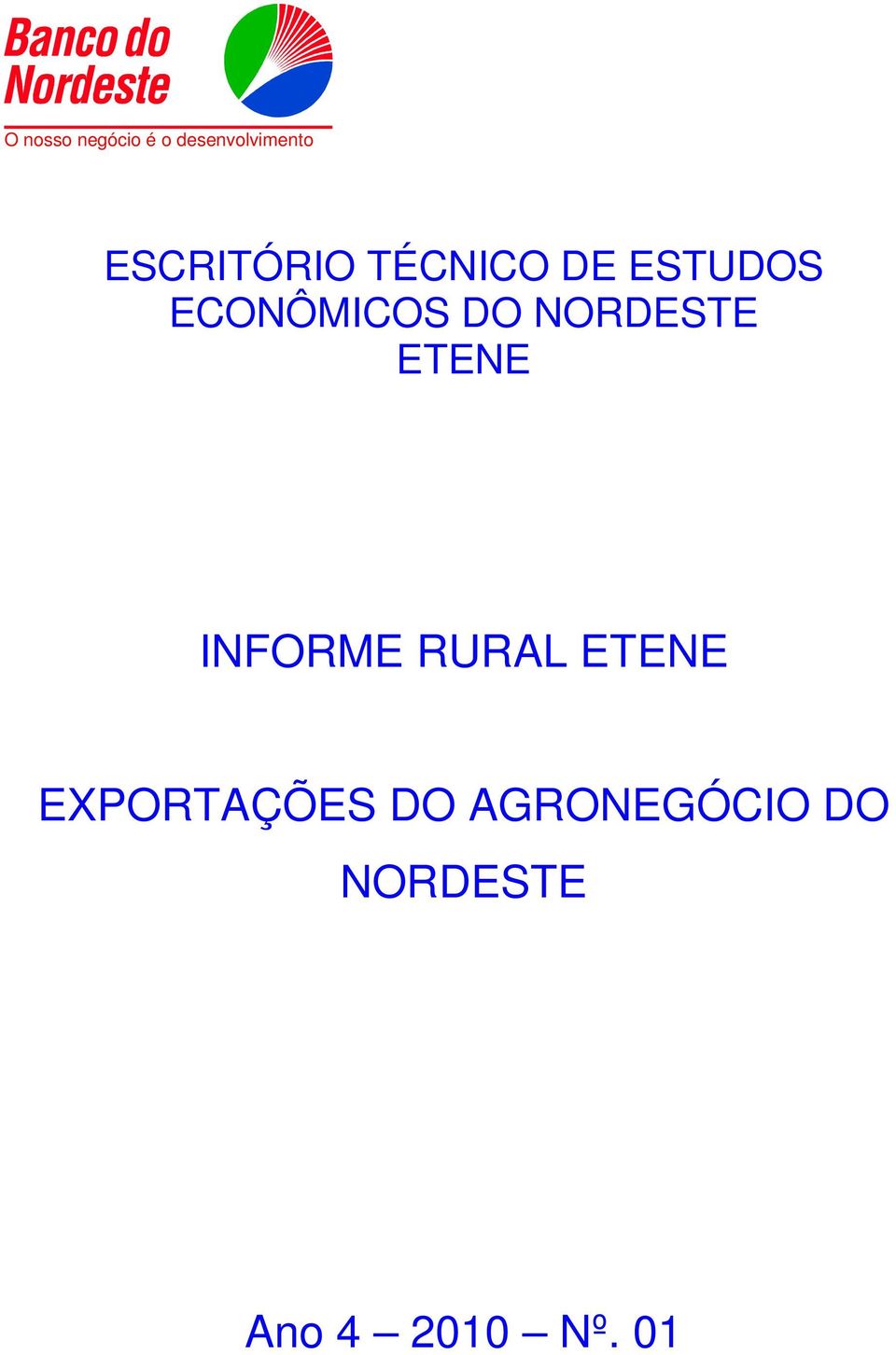 DO NORDESTE ETENE INFORME RURAL ETENE