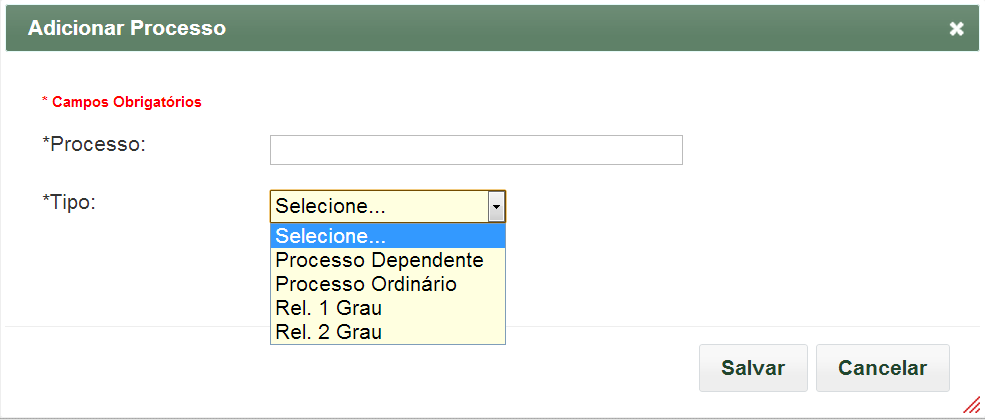 Imagem 17.1 Pesquisa Adicionar Contrato Ao realizar a busca a informação desejada é informada na Imagem 17.