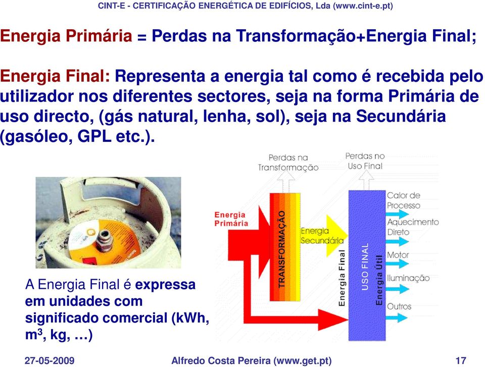 (gás natural, lenha, sol),