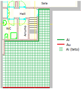 Através da Tabela 8, o b tr é 0,5, logo trata-se de uma envolvente interior com requisitos de interior.