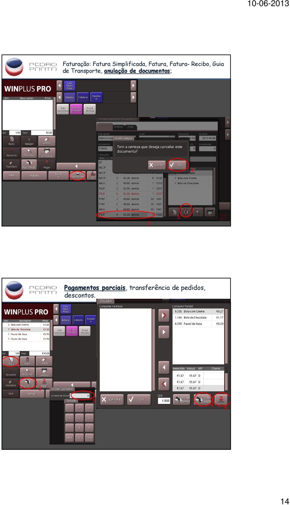 de documentos anulação de documentos;