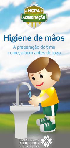 Cartazes de Higiene de mãos para chefias e lideranças