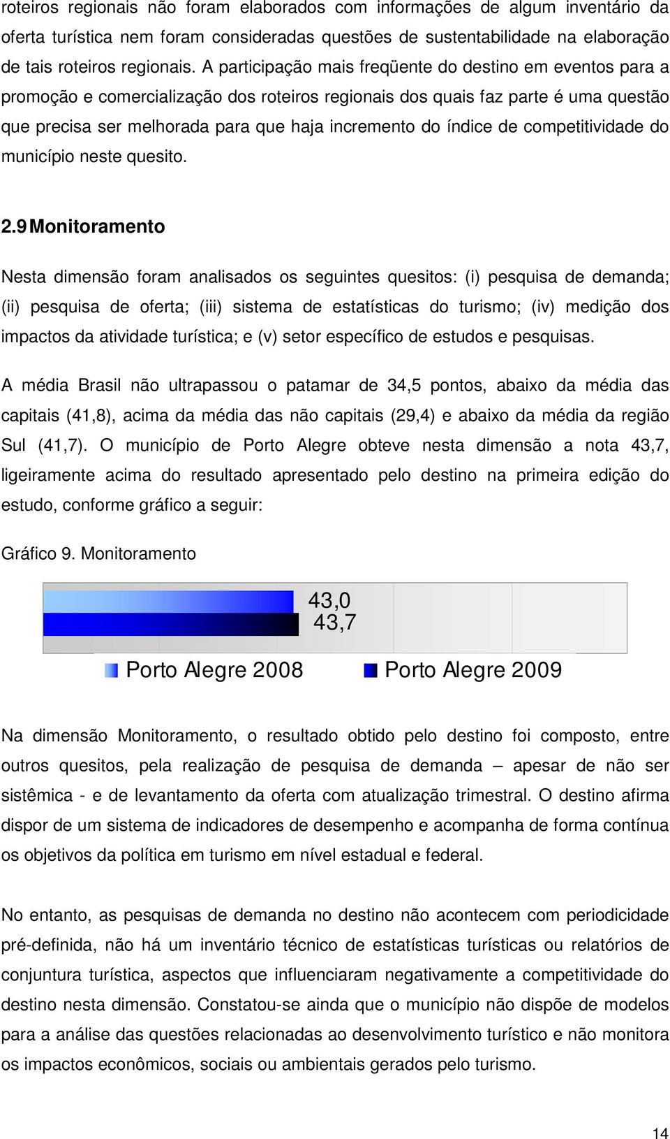 índice de competitividade do município neste quesito. 2.