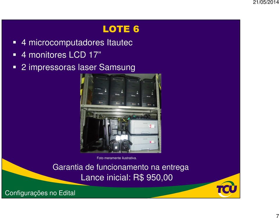 Itautec 4 monitores