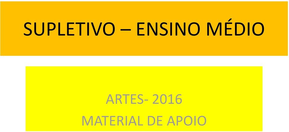 ARTES- 2016