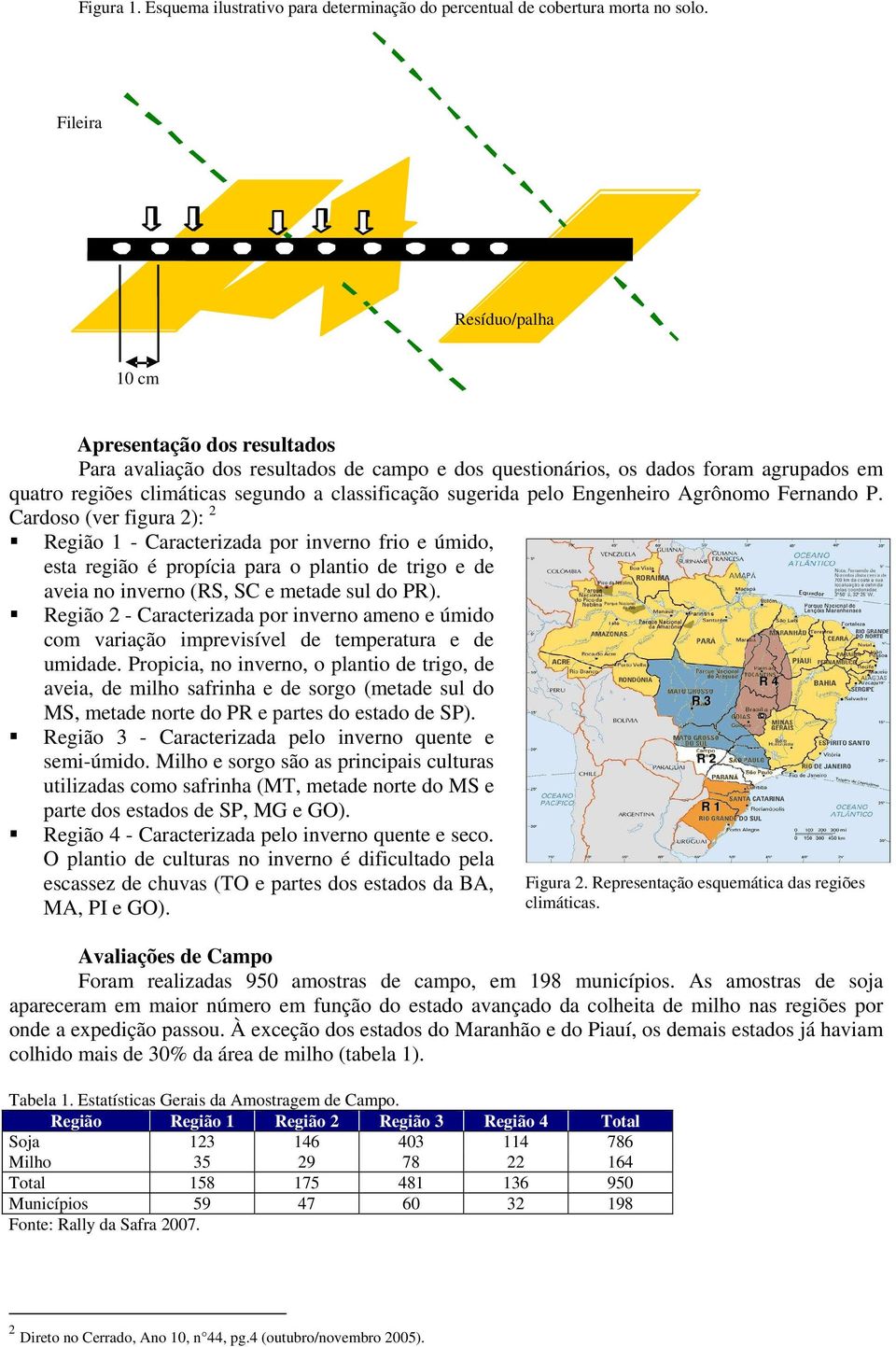 sugerida pelo Engenheiro Agrônomo Fernando P.