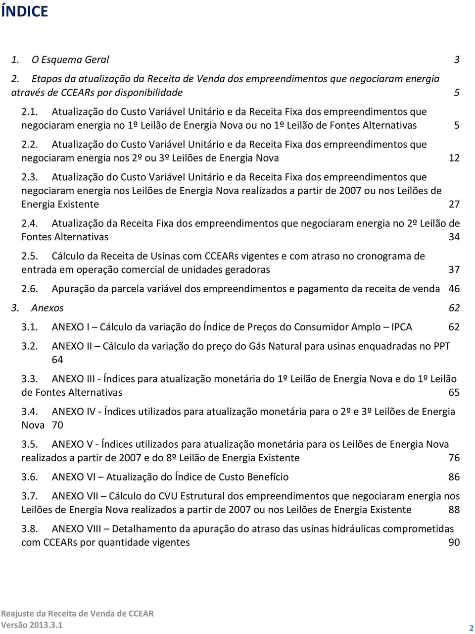 Leilões de Energia Nova 12 2.3.