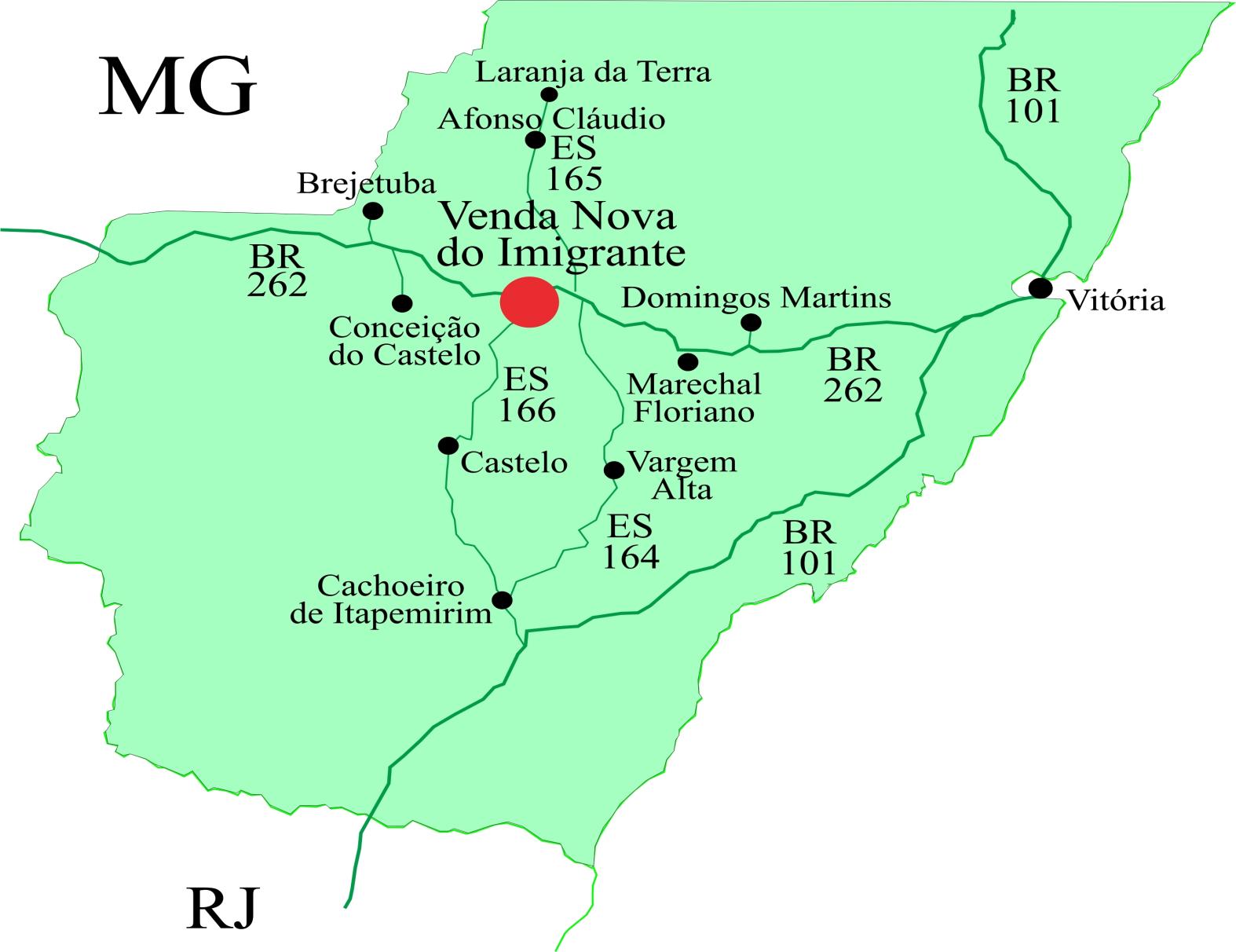 Localização ENCONTRO NACIONAL