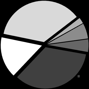 Prêmio Acumulado Seguros Individuais Janeiro/Maio de 2013 Distribuição do Prêmio Acumulado Seguros Individuais por Ramos Vida. 36,39% Prestamista. 2,34% Eventos Aleatórios. 5,93% Demais Ramos*.