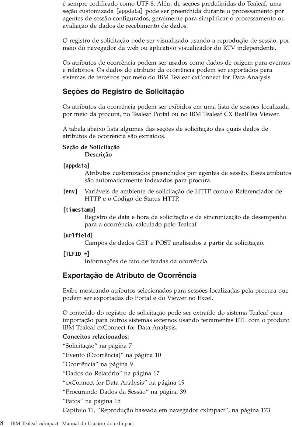 aaliação de dados de recebimento de dados. O registro de solicitação pode ser isualizado usando a reprodução de sessão, por meio do naegador da web ou aplicatio isualizador do RTV independente.