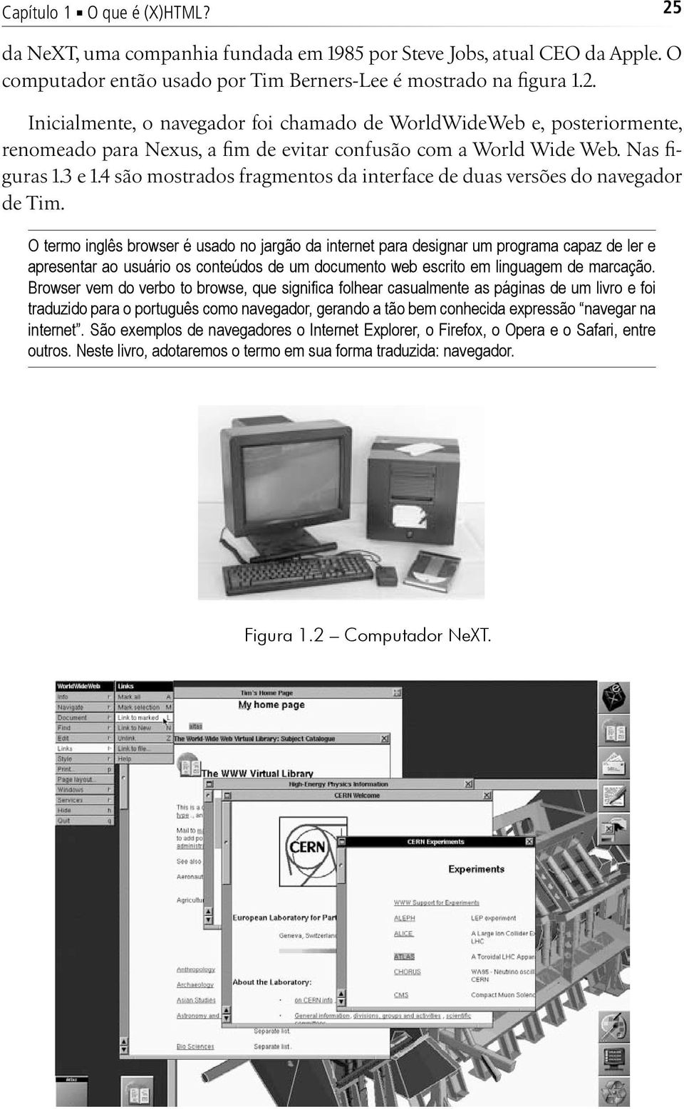 O termo inglês browser é usado no jargão da internet para designar um programa capaz de ler e apresentar ao usuário os conteúdos de um documento web escrito em linguagem de marcação.