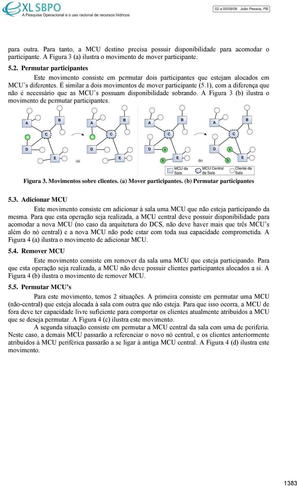 ), co a diferença que não é neceário que a MCU poua diponibilidade obrando. A Figura 3 (b) ilutra o oviento de perutar participante.