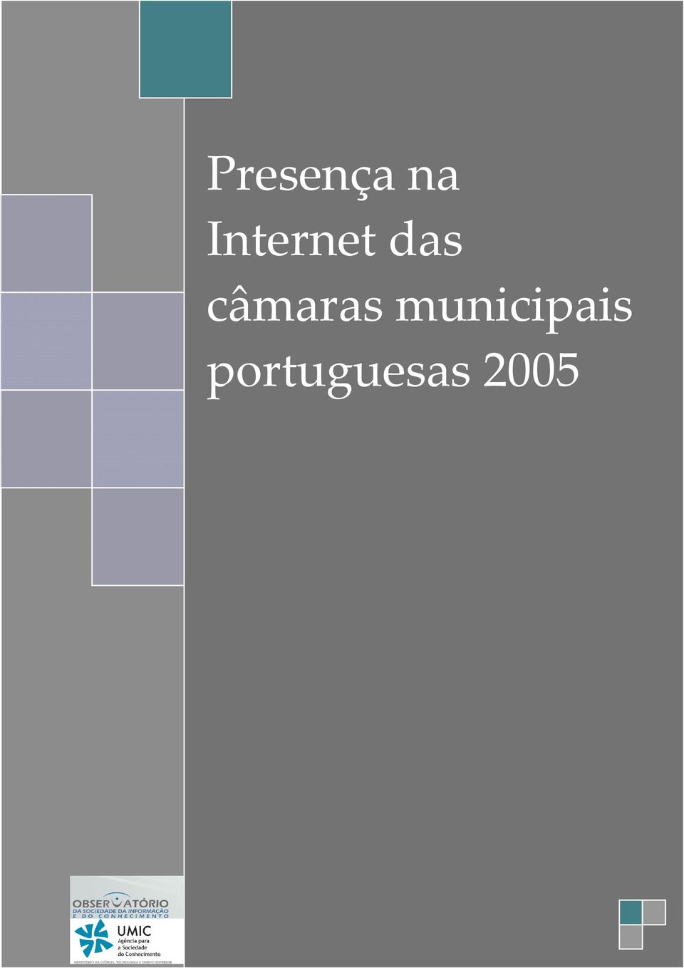 2005 Observatório da Sociedade